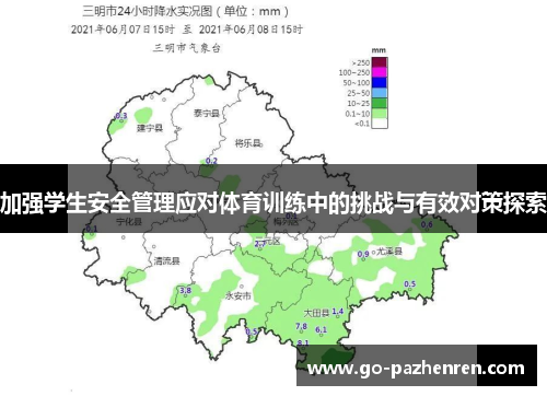 加强学生安全管理应对体育训练中的挑战与有效对策探索 加强学生安全管理应对体育训练中的挑战与有效对策探索