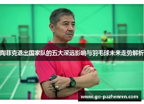 陶菲克退出国家队的五大深远影响与羽毛球未来走势解析 陶菲克退出国家队的五大深远影响与羽毛球未来走势解析